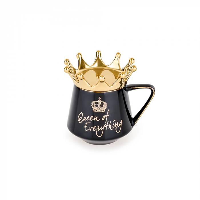 Cana cadou cu Coroana Queen of everything [6]