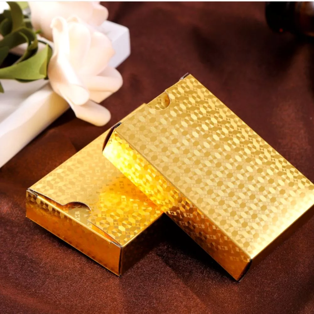 Carti de Joc Placate cu Aur 24K si cutie eleganta din lemn [6]