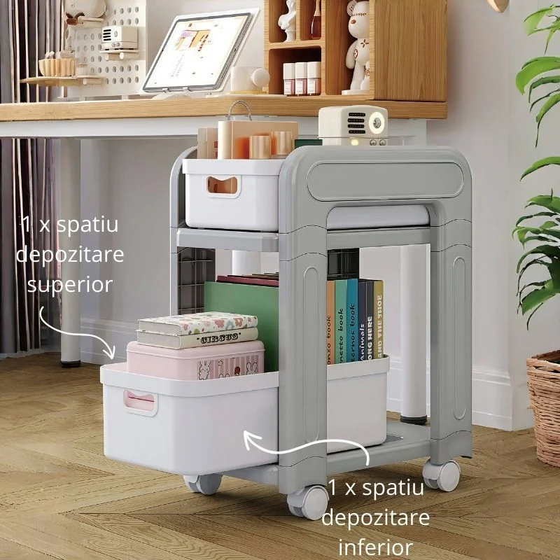 Carucior organizator cu roti [6]