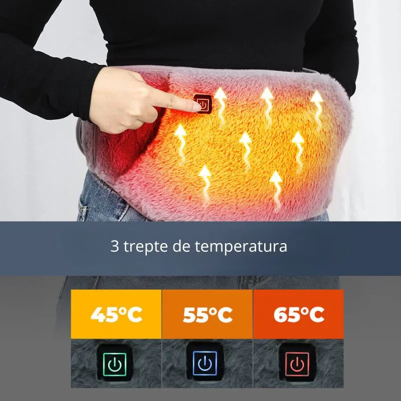 Centura Electrica cu Buzunare pentru Dureri Menstruale [3]