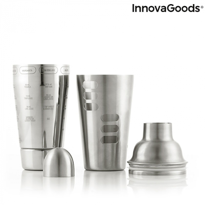 Shaker cocktail cu 8 tipuri de cocktailuri [6]