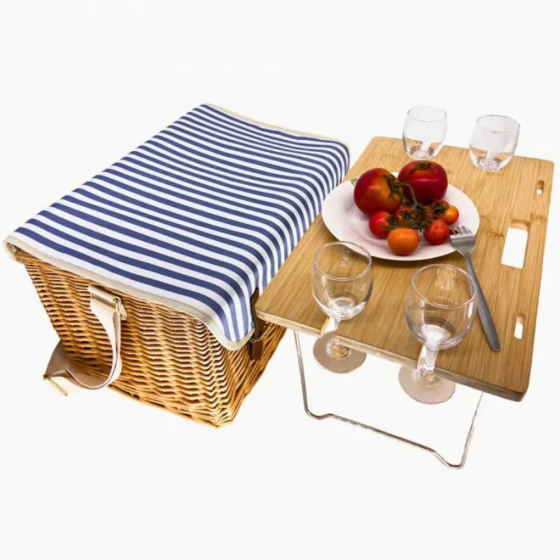 Cos picnic 4 persoane Calatorie Gourmet Marine Saint Malo [3]
