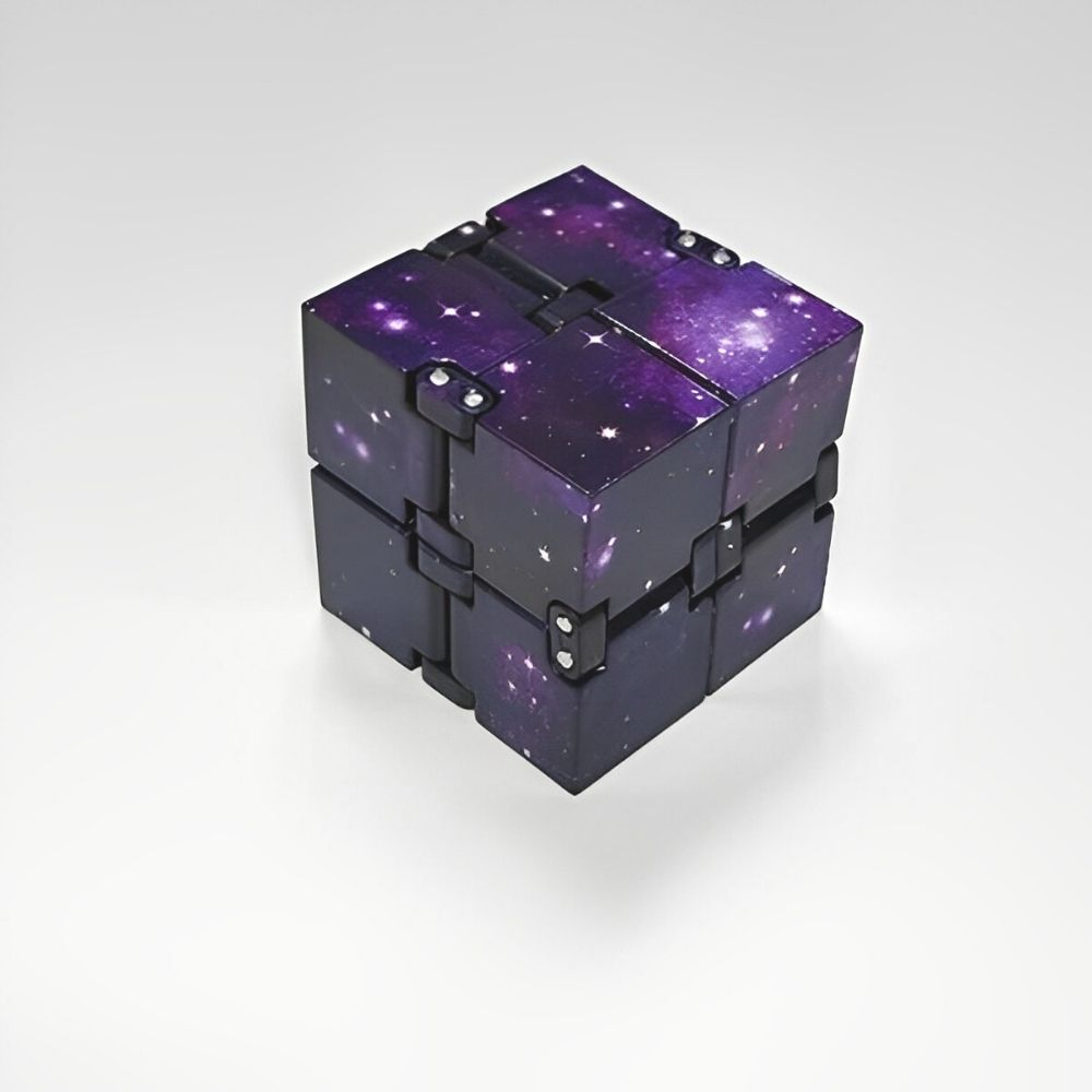 Cubul magic infinite galaxii, puzzle 3d unic