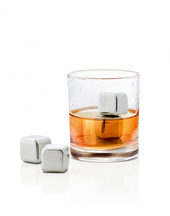 Cuburi din otel pentru whiskey [5]