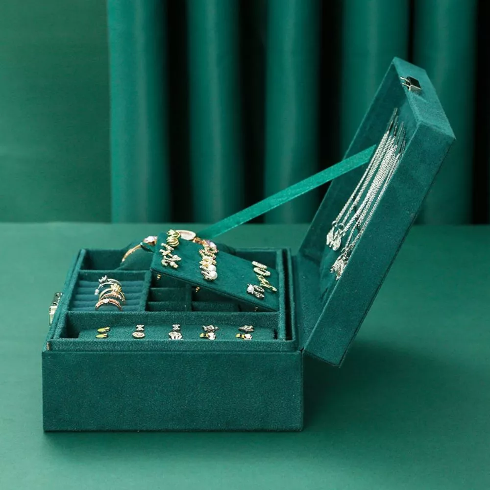 Cutie bijuterii verde, 23x17x8.5cm, Attractive [7]