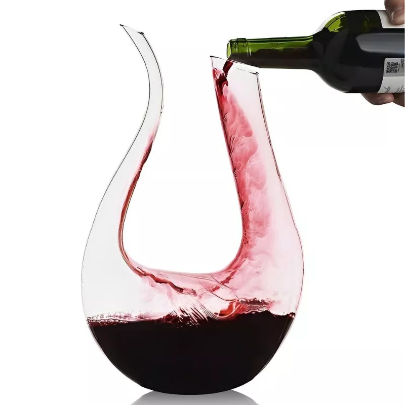 Decantor aerator Lebada cu bile de curatare Art statement [12]