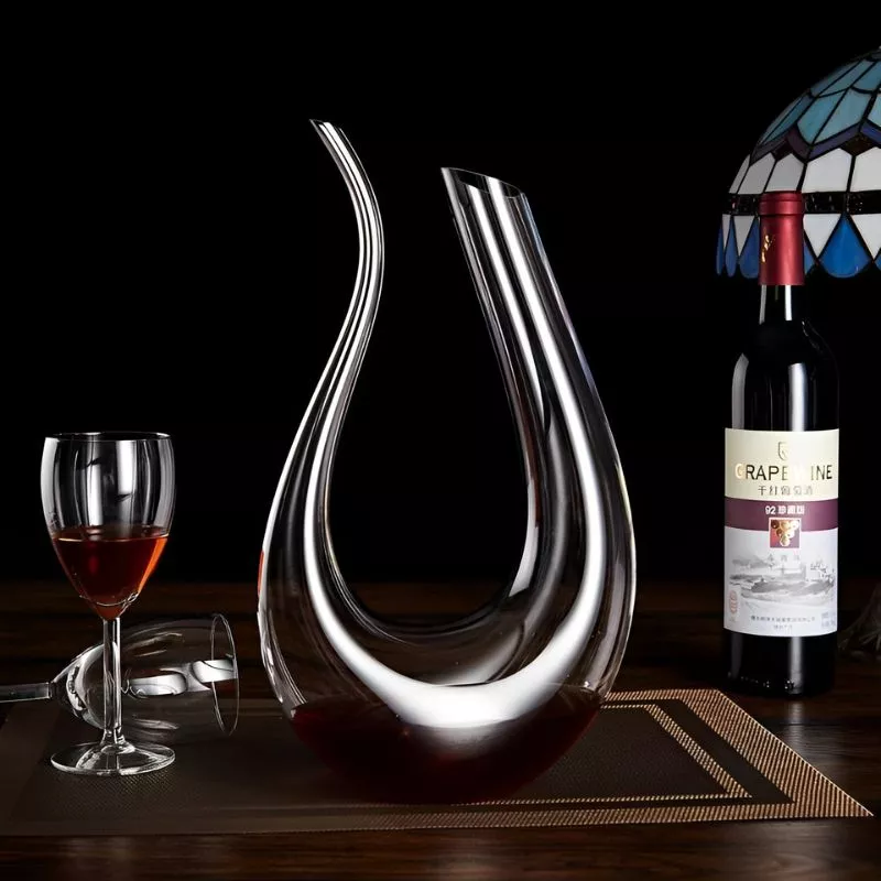 Decantor aerator Lebada cu bile de curatare Art statement [3]