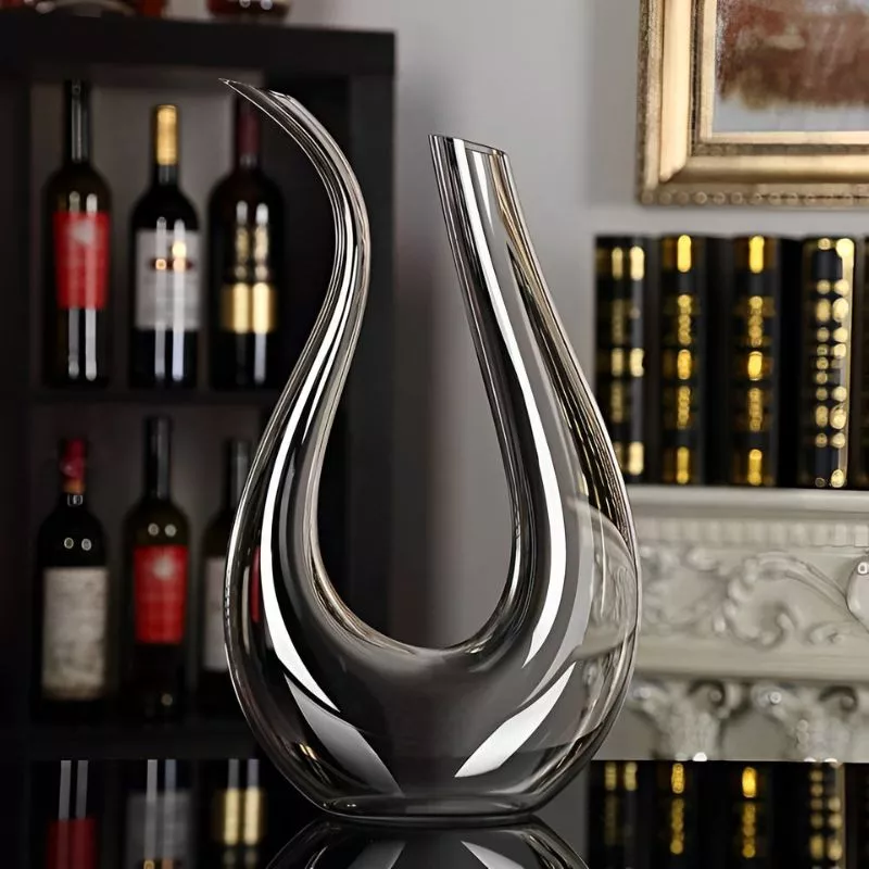 Decantor aerator Lebada cu bile de curatare Art statement [7]