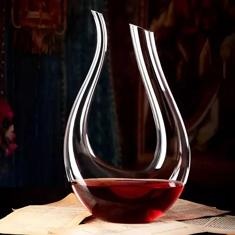 Decantor aerator Lebada cu bile de curatare Art statement [8]