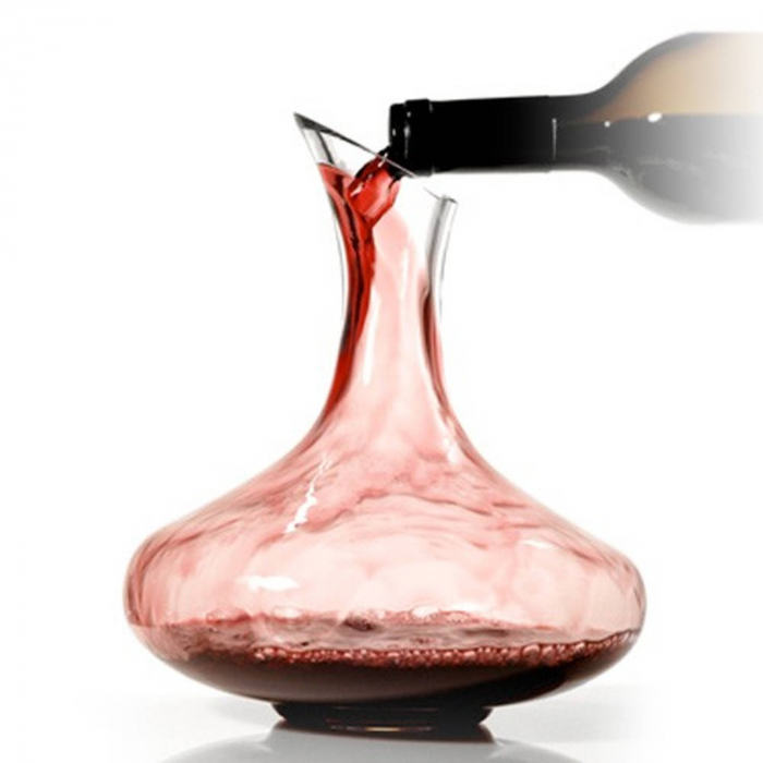 Decantor vin Carafa cristal nobil de Bohemia