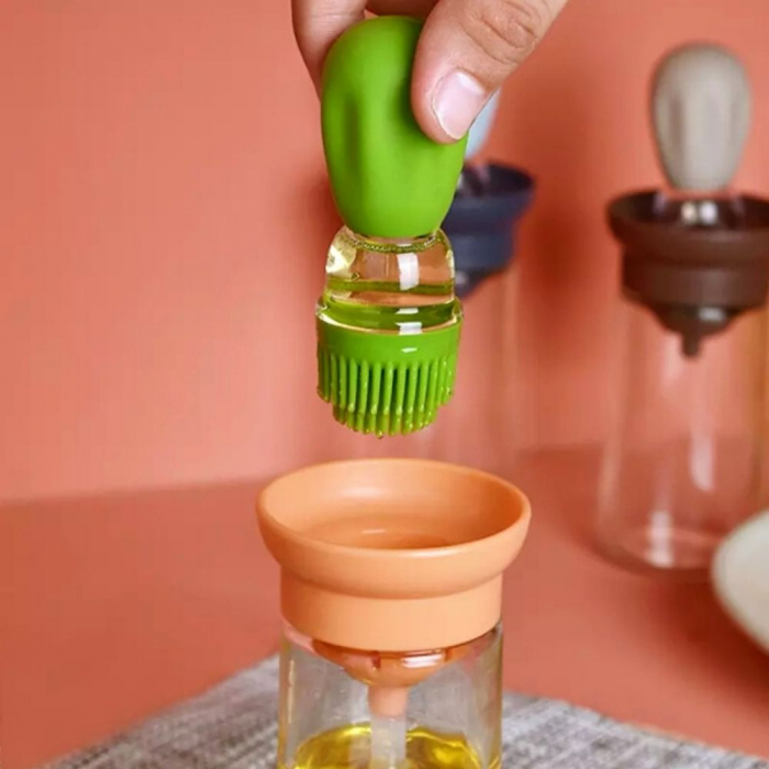 Dispenser Ulei 2 in 1, cu pensula din silicon [7]