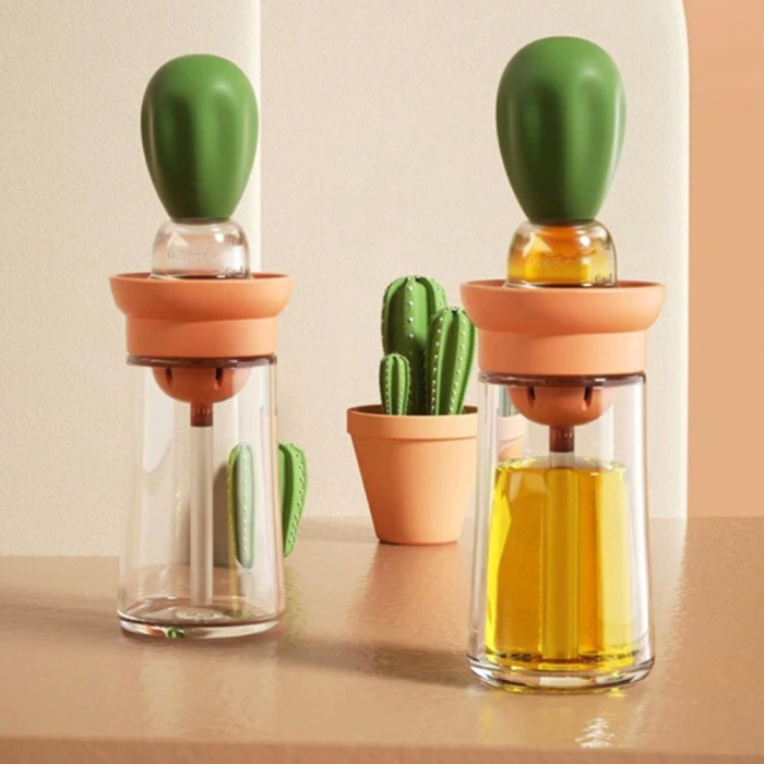 Dispenser Ulei 2 in 1, cu pensula din silicon [2]
