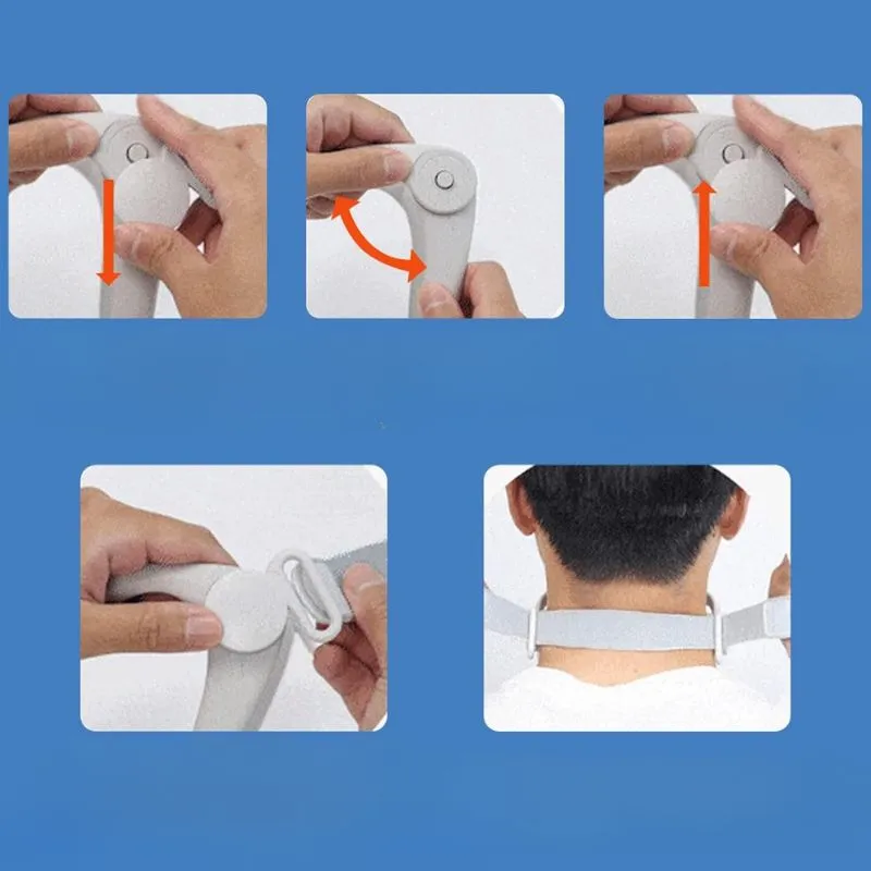 Suport Cervical Reglabil pentru Gat – Corector Postura si Relaxare [6]