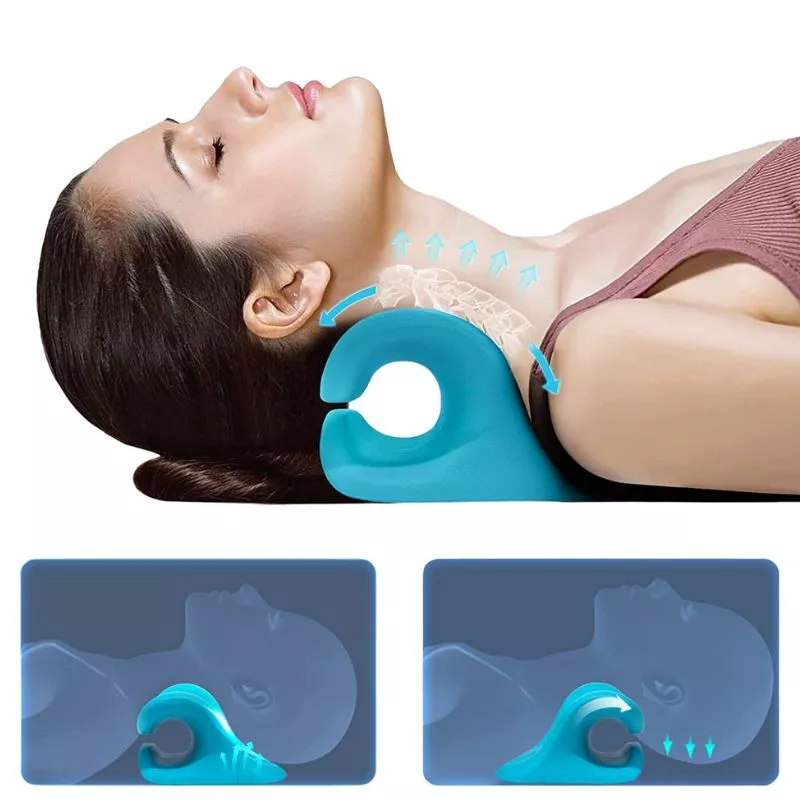 Dispozitiv perna cervicala pentru relaxarea Gatului si umerilor [5]