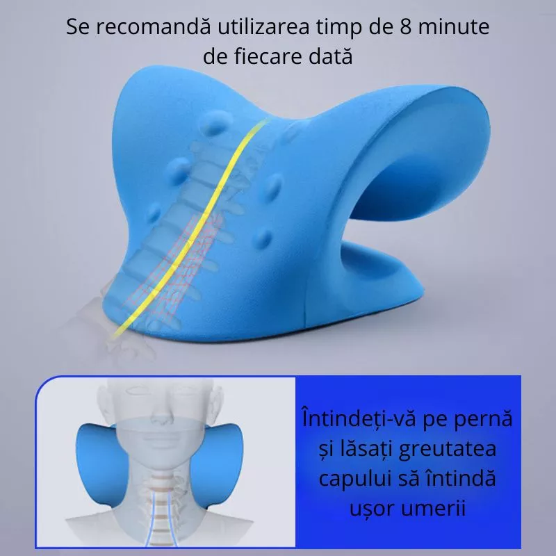 Dispozitiv perna cervicala pentru relaxarea Gatului si umerilor [12]