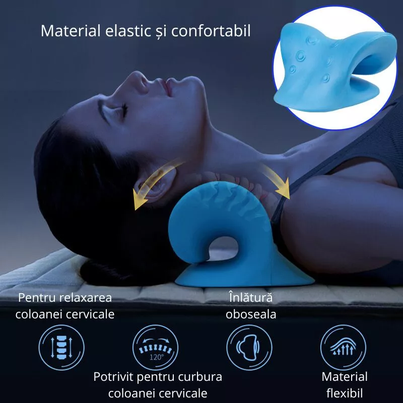 Dispozitiv perna cervicala pentru relaxarea Gatului si umerilor [10]
