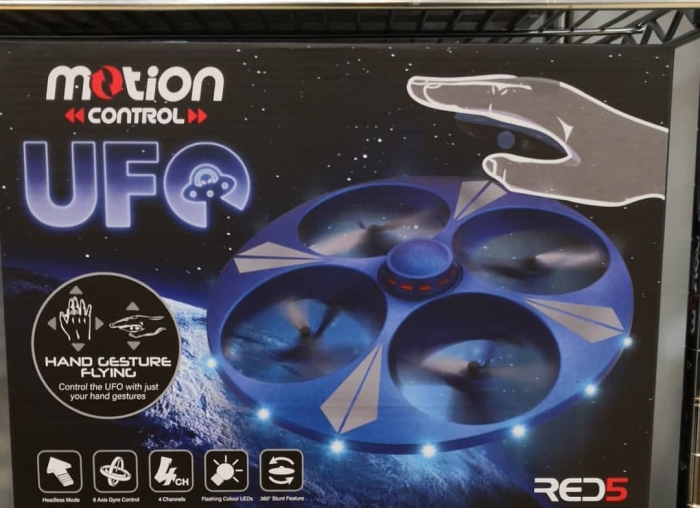 Drona UFO cu senzor de miscare [4]