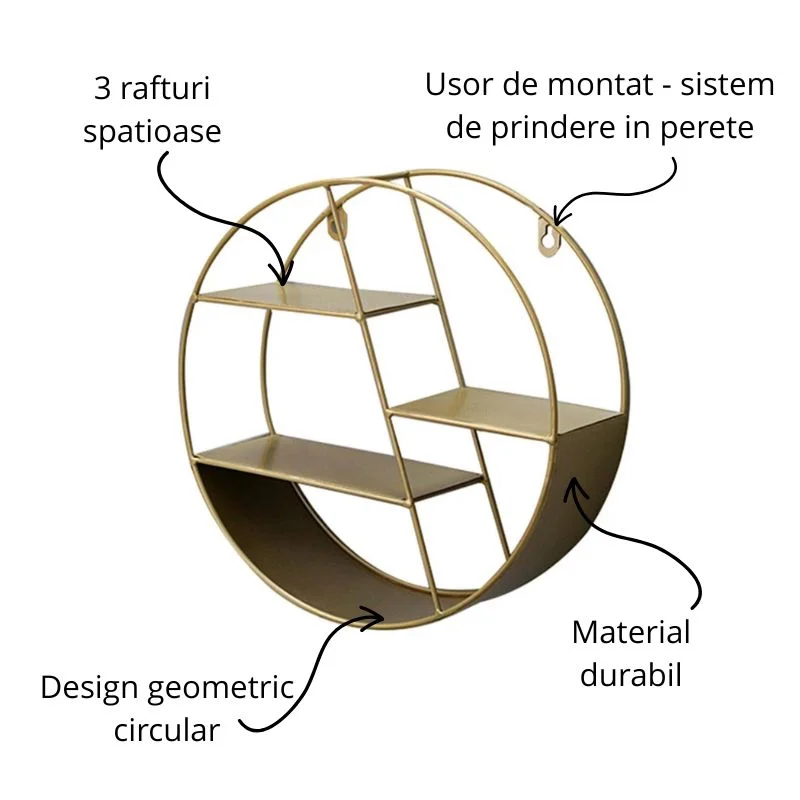 Etajera decorativa de perete [5]