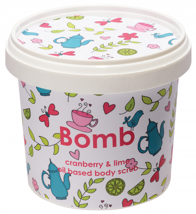 Exfoliant corp Cranberry & Lime Bomb Cosmetics [3]