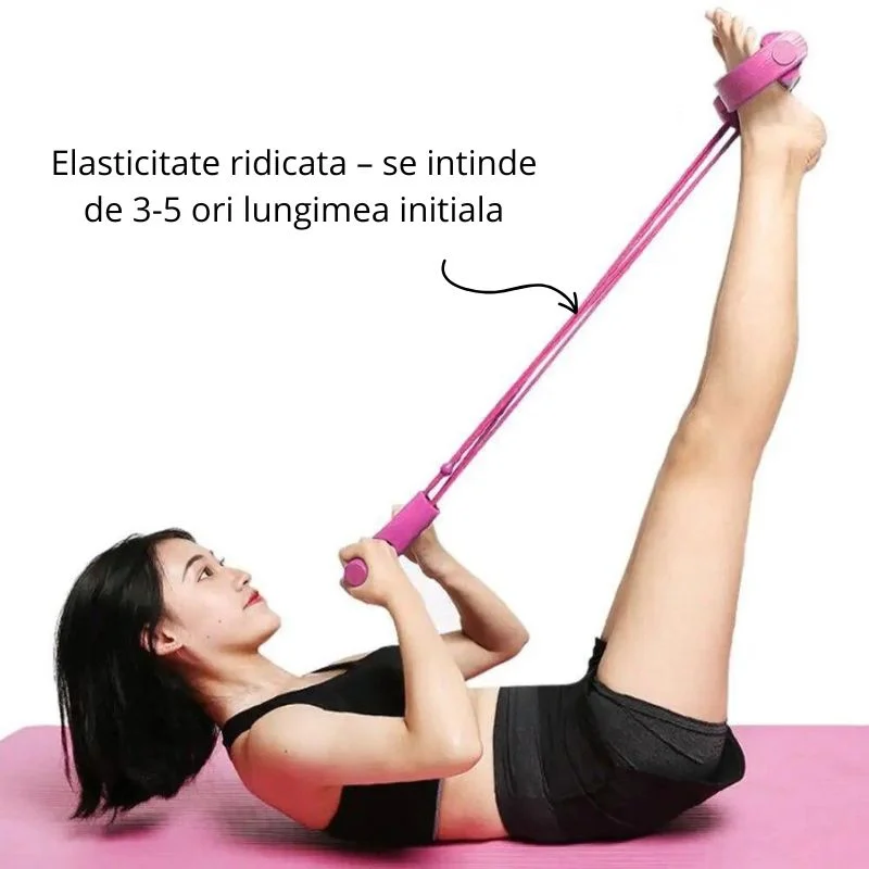 Extensor elastic Exercitii pentru abdomen [12]