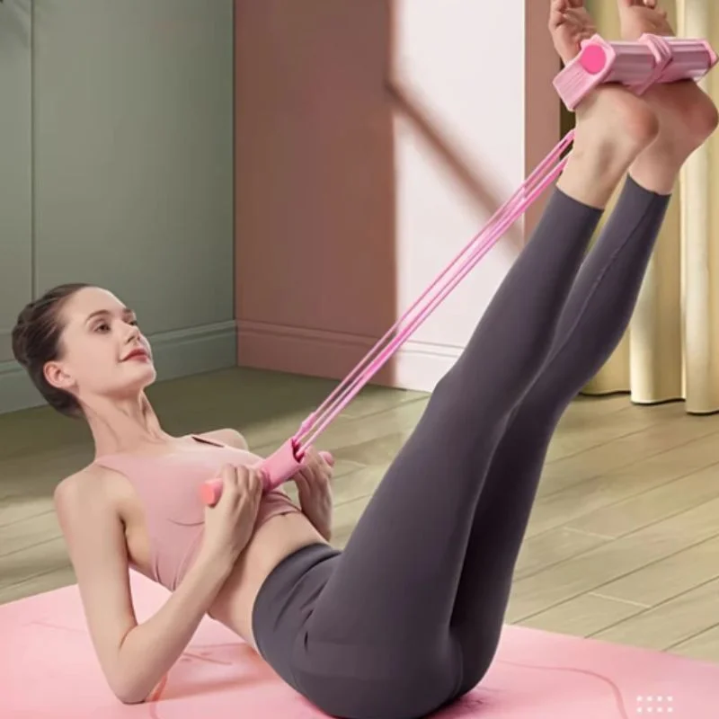 Extensor elastic Exercitii pentru abdomen [1]
