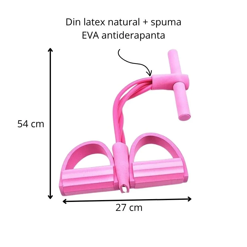 Extensor elastic Exercitii pentru abdomen [13]