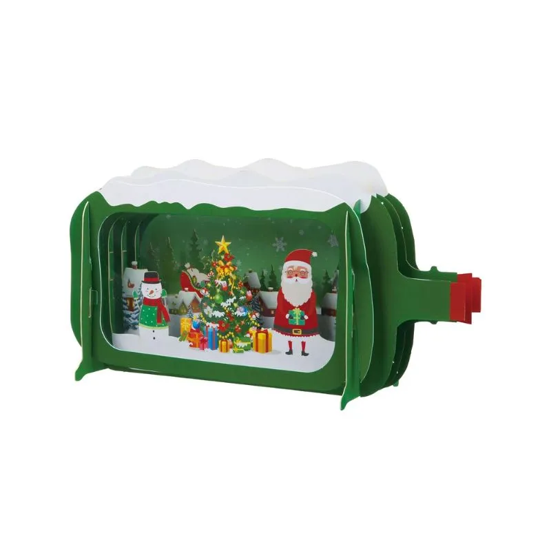 Felicitare de Craciun 3D Scrisoare in Sticla [7]