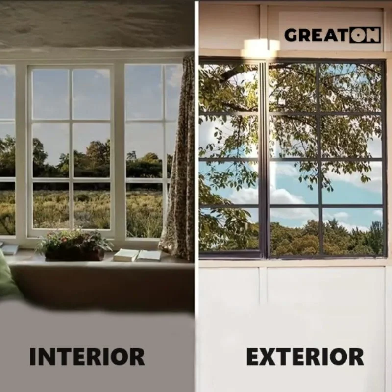Folie reflexiva pentru geamuri, cu efect de oglinda si protectie solara [8]