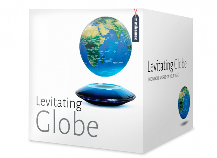 Glob magnetic plutitor cu iluminare LED XXL [3]