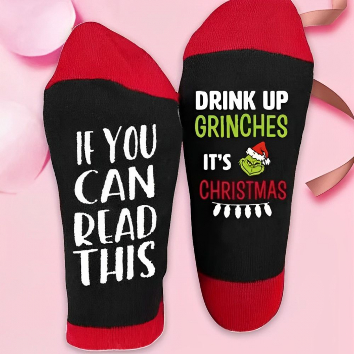 Grinch Socks Sosete Amuzante de Craciun [2]