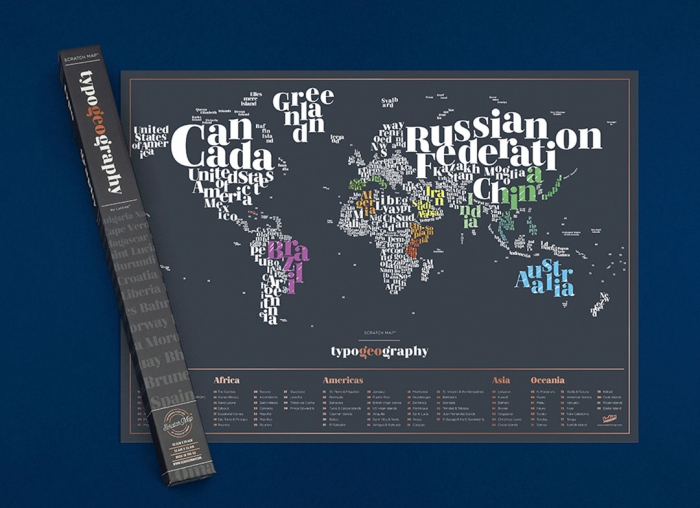 Harta razuibila Typogeography [4]