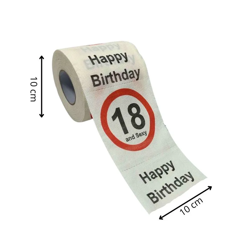 Hartie igienica amuzanta Aniversare 18 de ani [5]