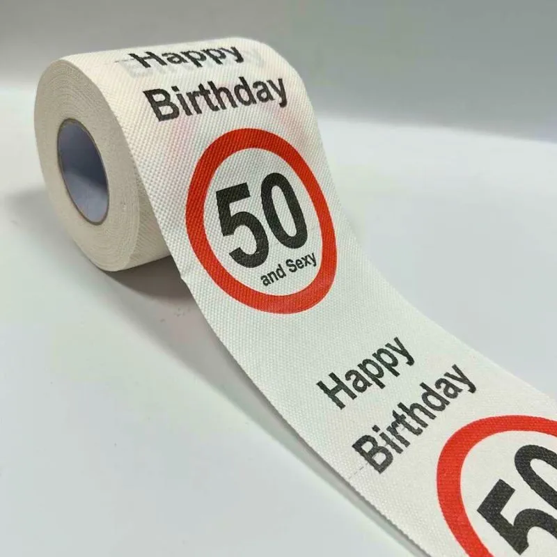 Hartie igienica amuzanta Aniversare 50 de ani [3]