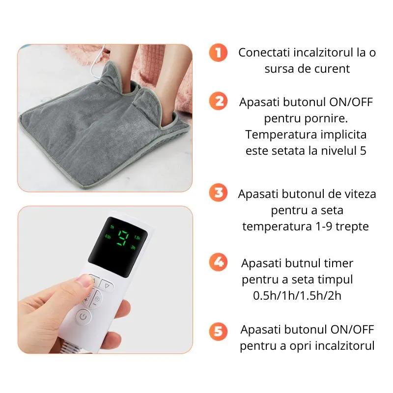 Incalzitor de picioare cu temperatura ajustabila [5]