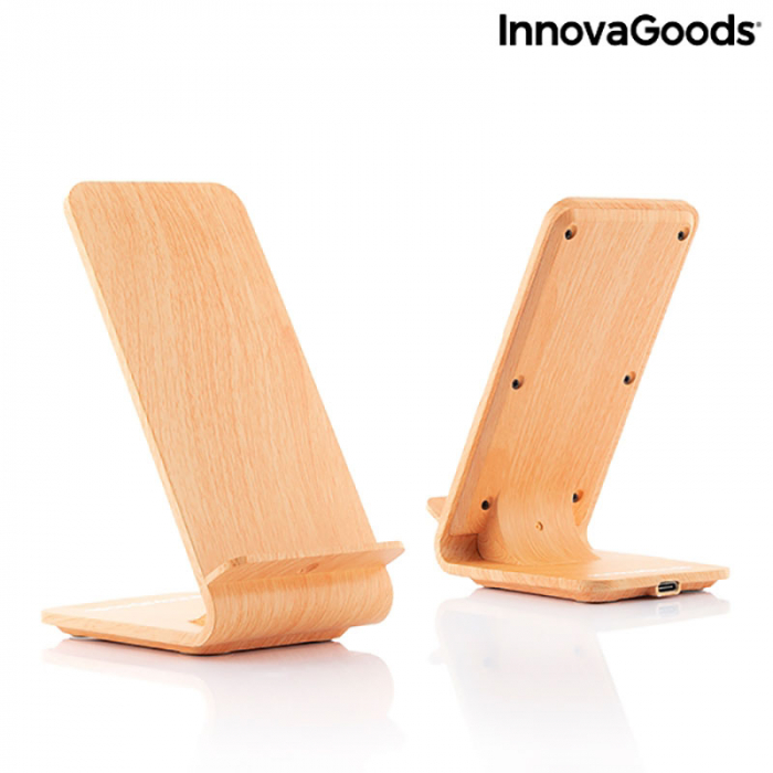 Incarcator wireless smartphone, cu stand vertical [8]