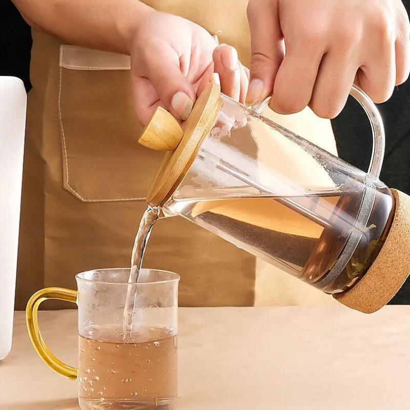 Infuzor cu capac din lemn 1000 ml [7]