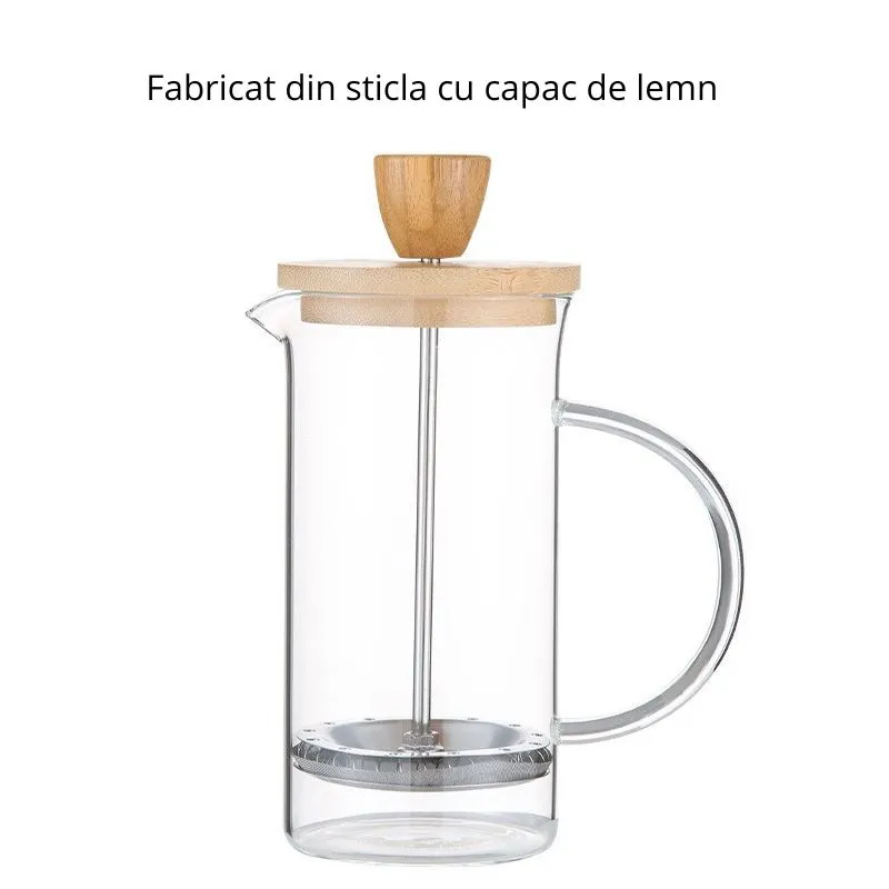 Infuzor cu capac din lemn 1000 ml [9]