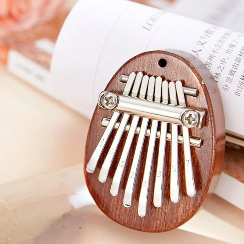 Instrument Muzical Mini Kalimba cu 8 Note [5]