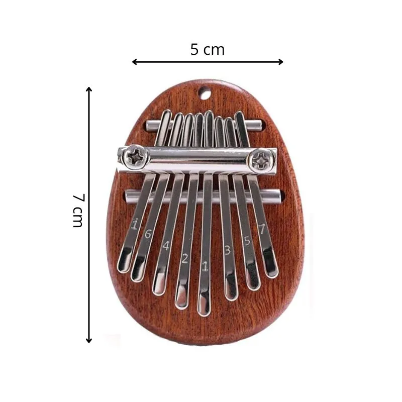 Instrument Muzical Mini Kalimba cu 8 Note [10]