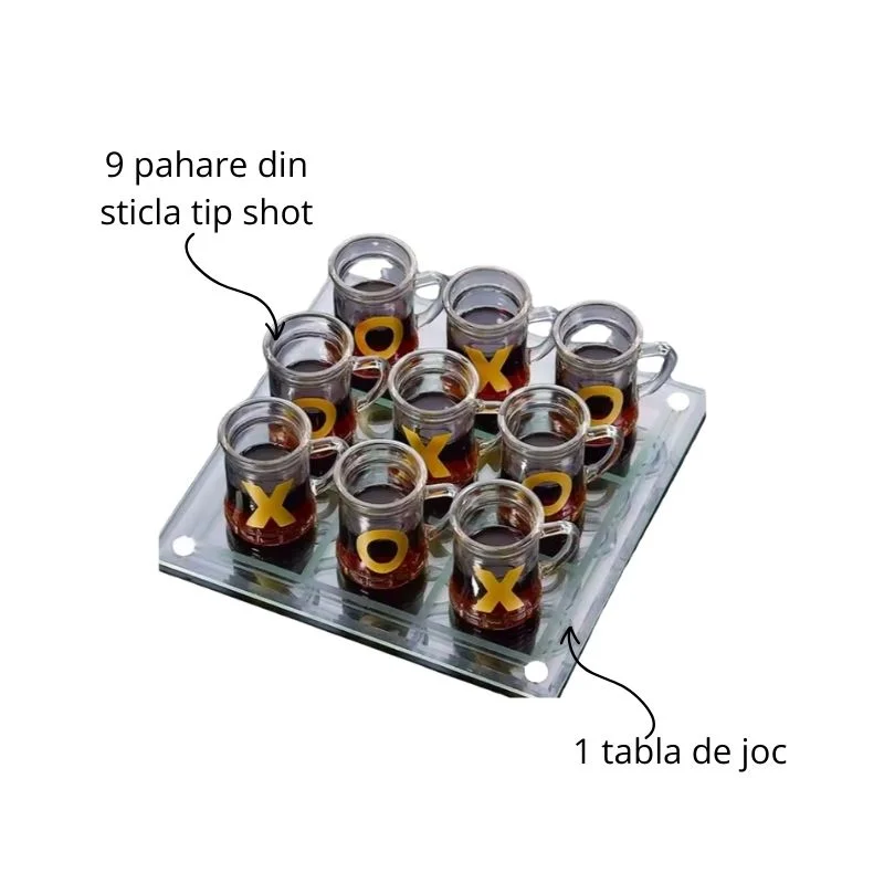 Joc de baut X si 0 cu shoturi [5]