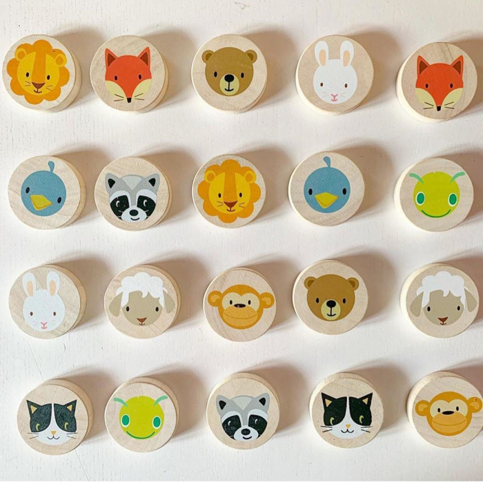 Joc de memorie din lemn, Pisica inteligenta, 21 piese [3]