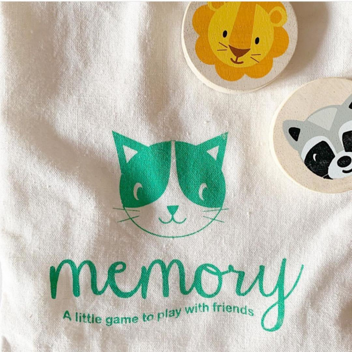 Joc de memorie din lemn, Pisica inteligenta, 21 piese [4]