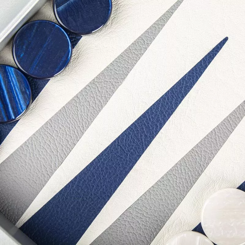 Joc table backgammon Design Navy Blue 48x30cm [2]