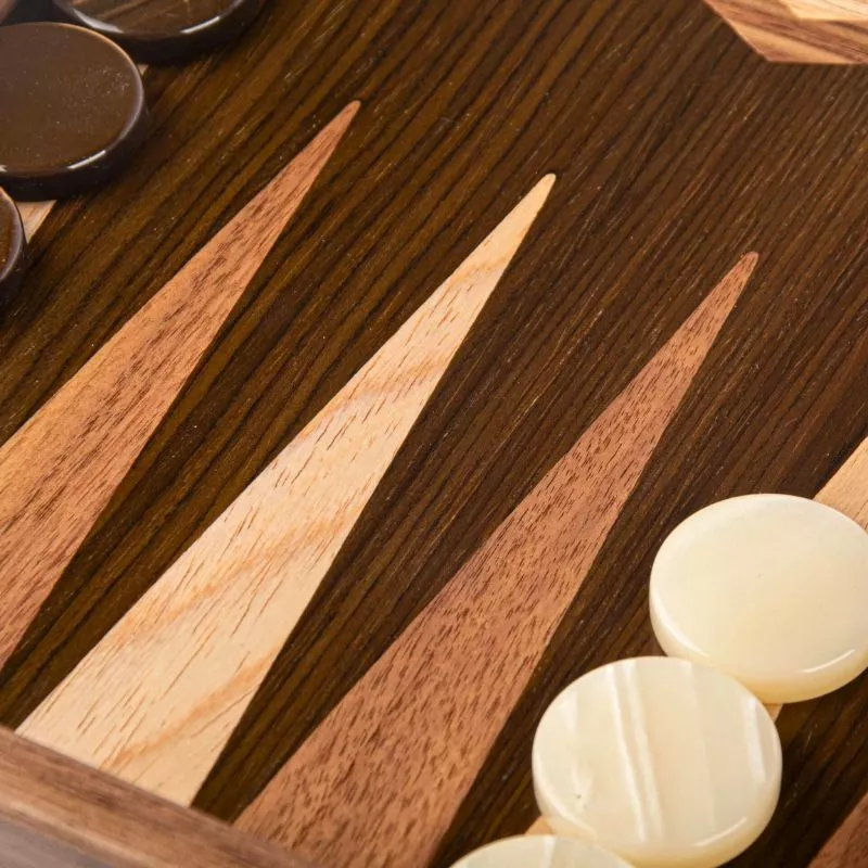 Joc table backgammon Design Nuc nature 48x30cm [3]