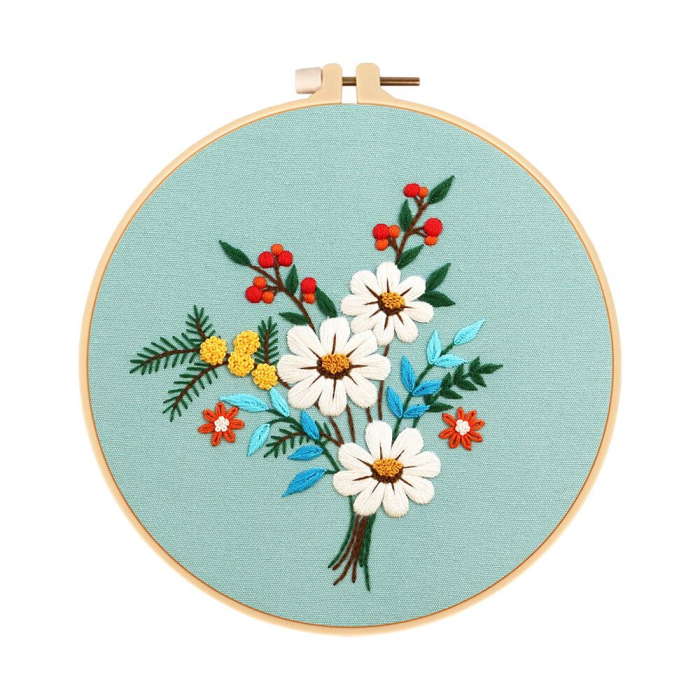 Kit Broderie DIY, Buchet de flori [5]