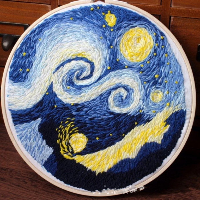 Kit Broderie DIY, Cosmos [8]