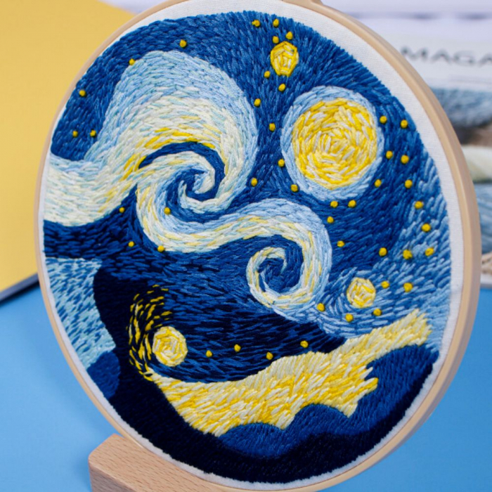 Kit Broderie DIY, Cosmos [7]