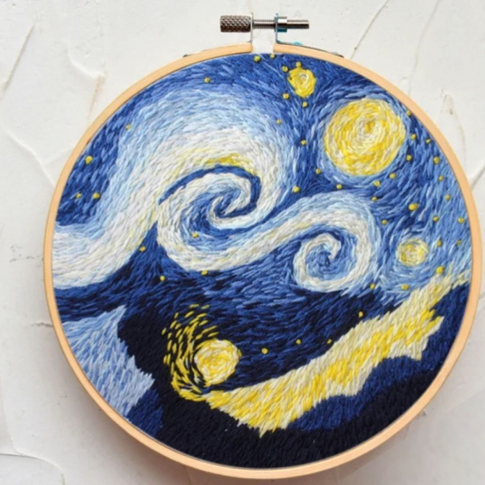 Kit Broderie DIY, Cosmos [3]