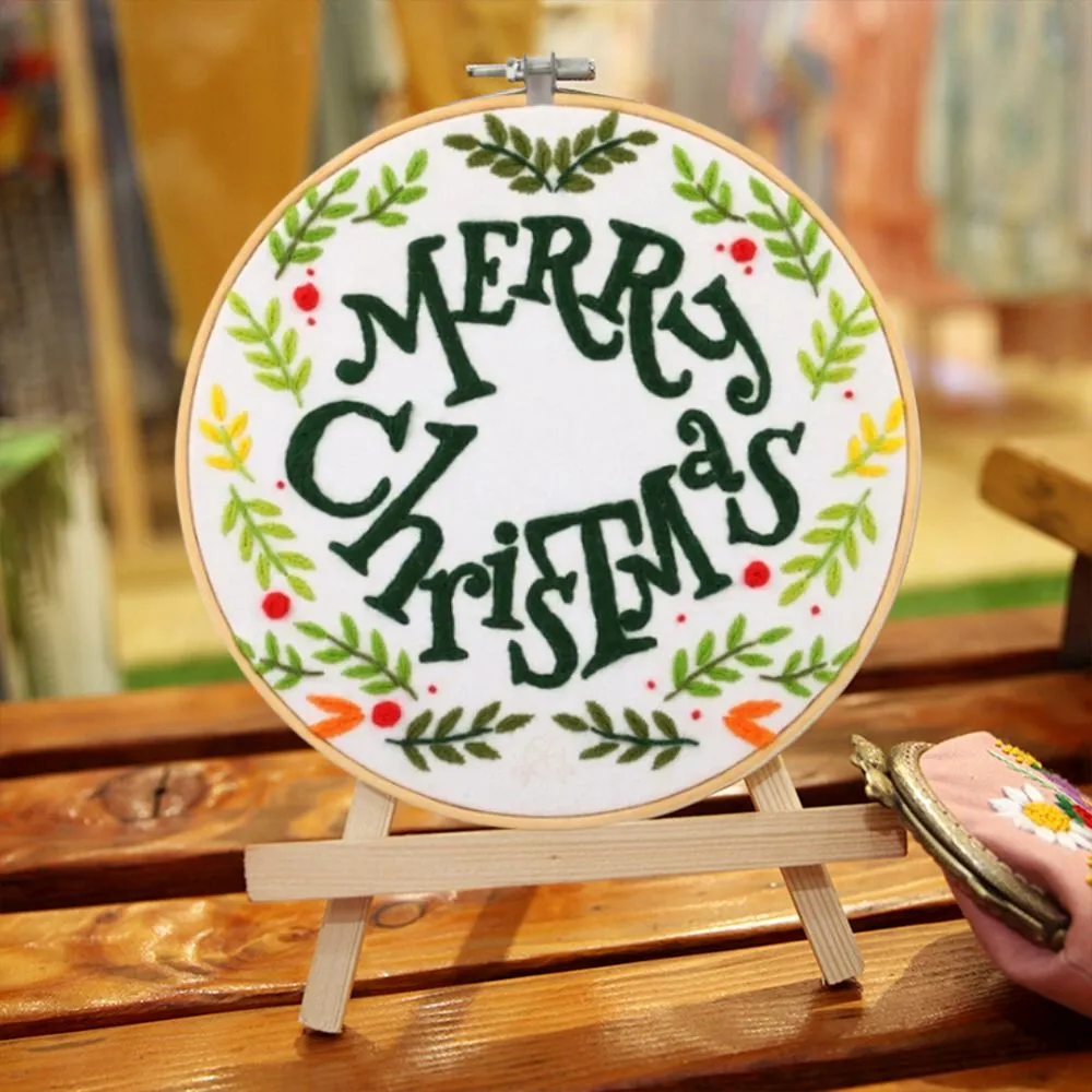 Kit Broderie DIY de Craciun, Merry Christmas [2]