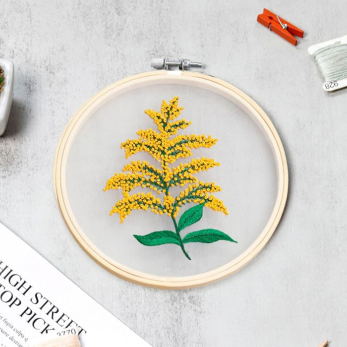 Kit Broderie DIY, Floare Lumina [3]